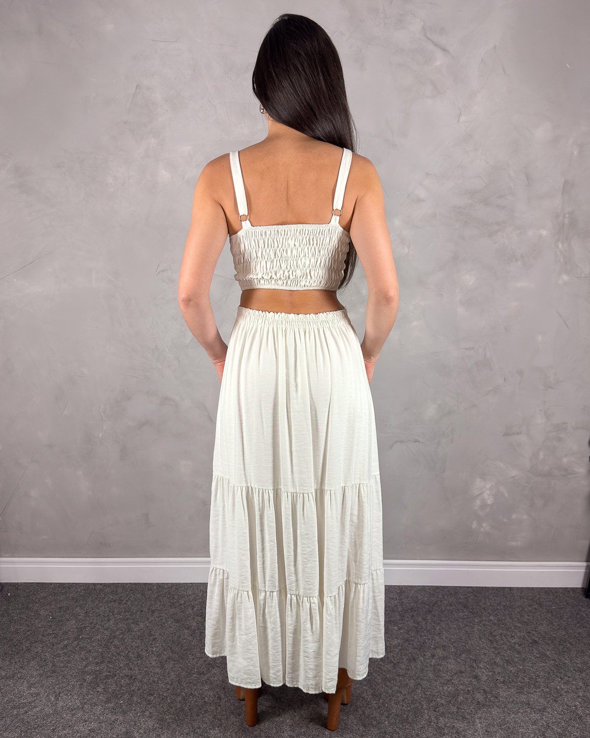 Vestido Longo em Linho com Alças Reguláveis - Imagem 2