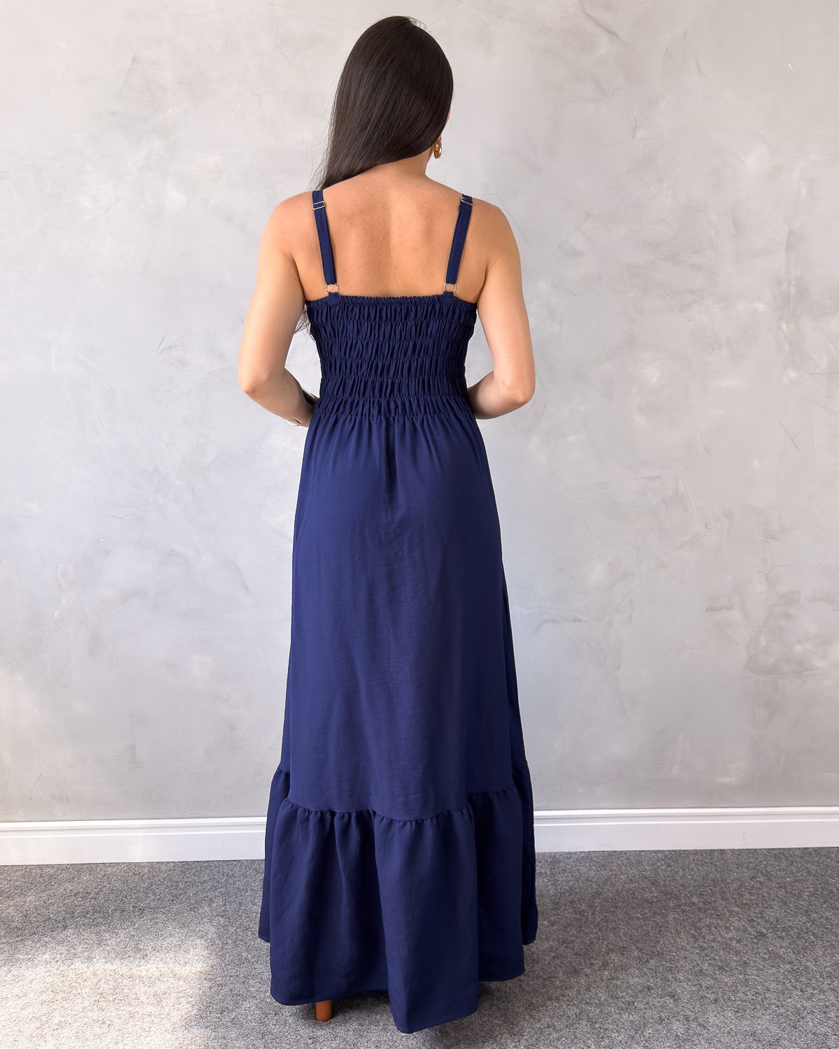 Vestido Longo Alça Regulável - Imagem 10