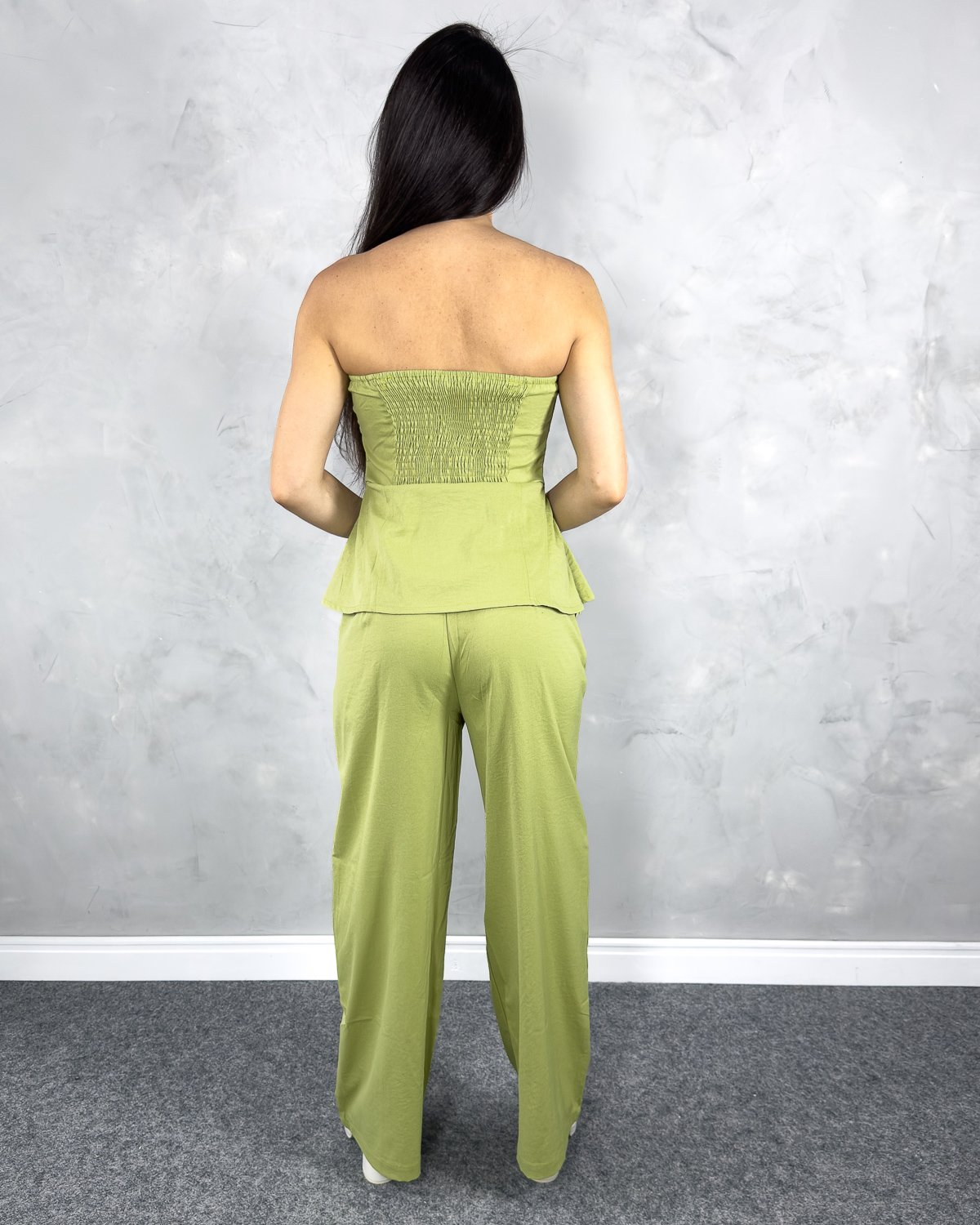 Conjunto Alfaiataria Blusa com Calça Pantalona - Imagem 7